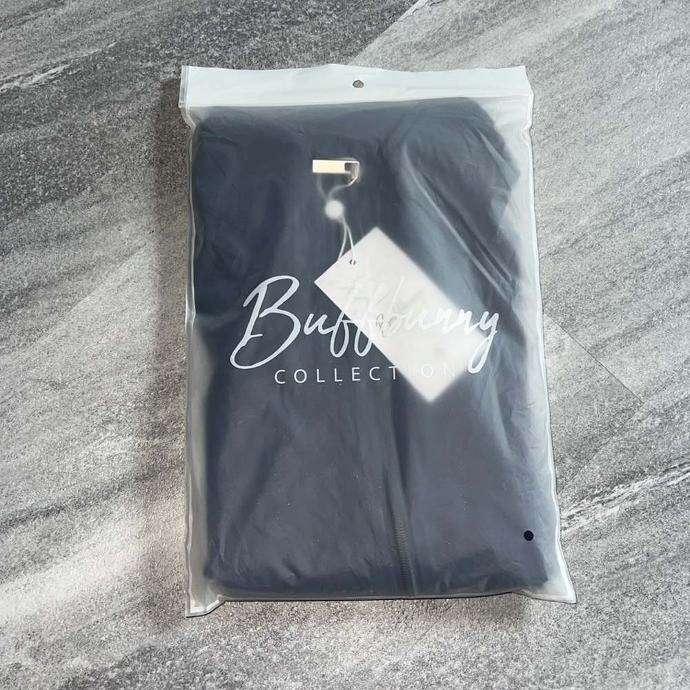 Buffbunny Phantom Jacket Nebula Navy Blue Medium athletic jacket long sleeve - Picture 7 of 14